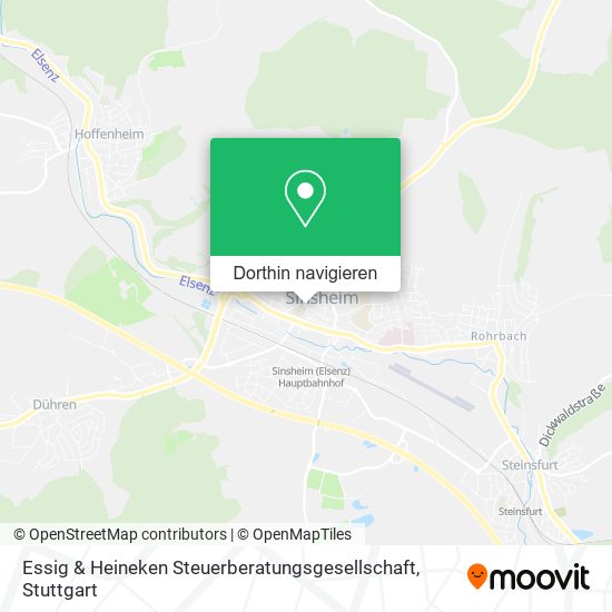 Essig & Heineken Steuerberatungsgesellschaft Karte