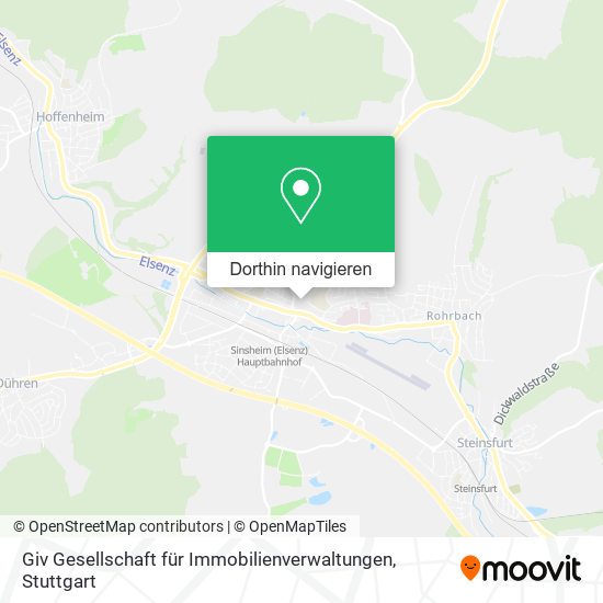 Giv Gesellschaft für Immobilienverwaltungen Karte