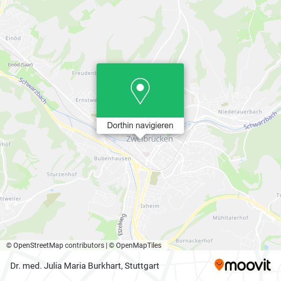 Dr. med. Julia Maria Burkhart Karte