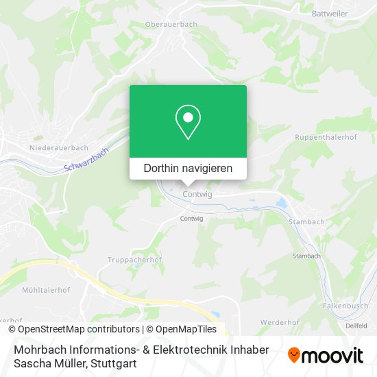 Mohrbach Informations- & Elektrotechnik Inhaber Sascha Müller Karte