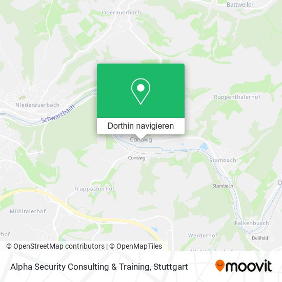 Alpha Security Consulting & Training Karte