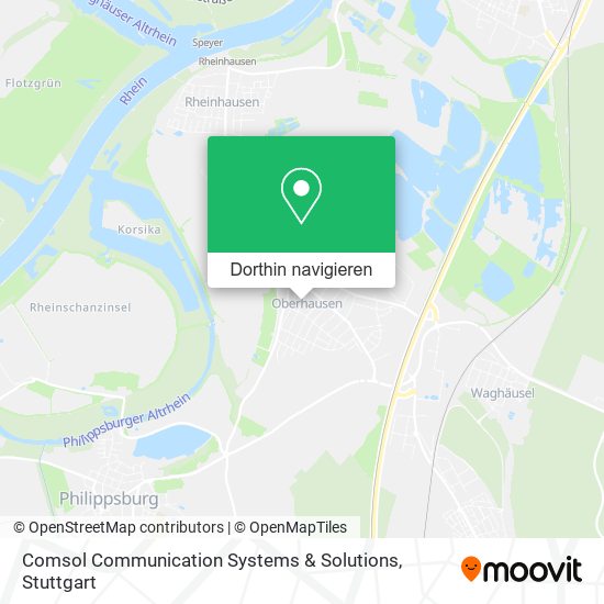 Comsol Communication Systems & Solutions Karte