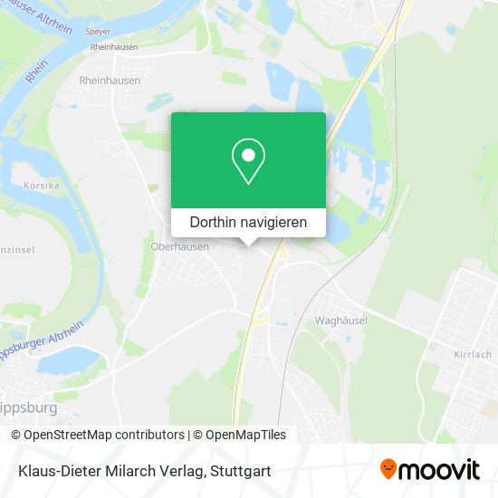 Klaus-Dieter Milarch Verlag Karte