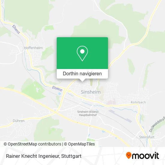 Rainer Knecht Ingenieur Karte