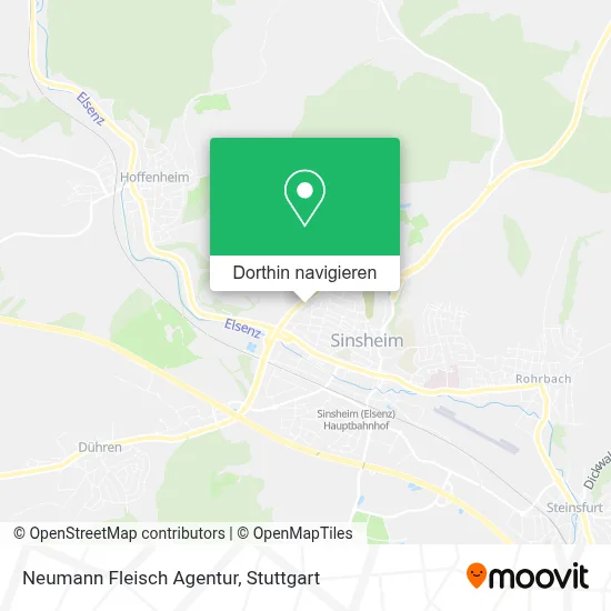 Neumann Fleisch Agentur Karte