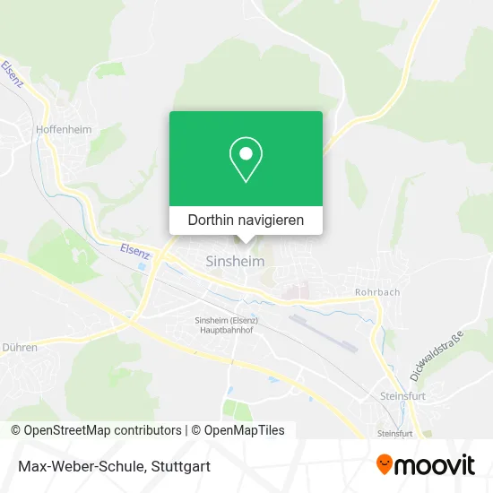 Max-Weber-Schule Karte