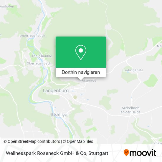 Wellnesspark Roseneck GmbH & Co Karte
