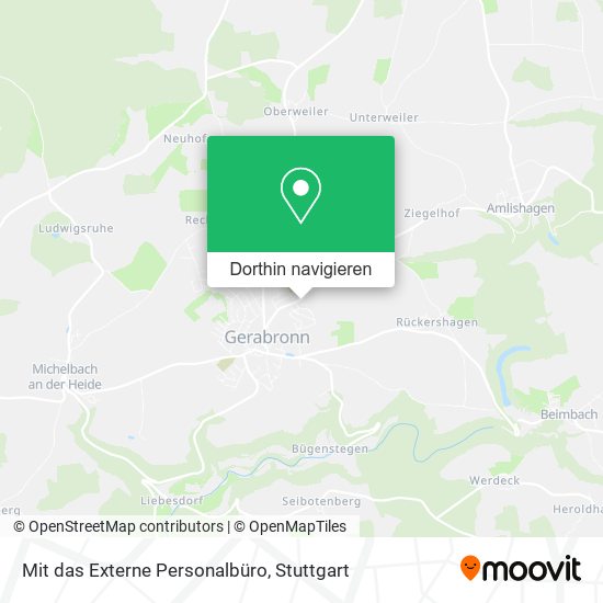Mit das Externe Personalbüro Karte