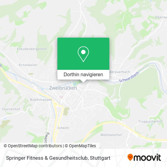 Springer Fitness & Gesundheitsclub Karte