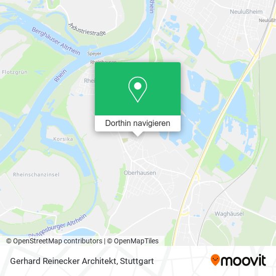 Gerhard Reinecker Architekt Karte