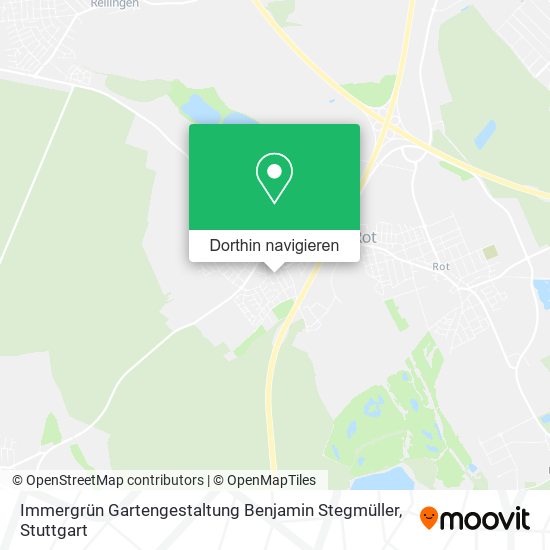 Immergrün Gartengestaltung Benjamin Stegmüller Karte