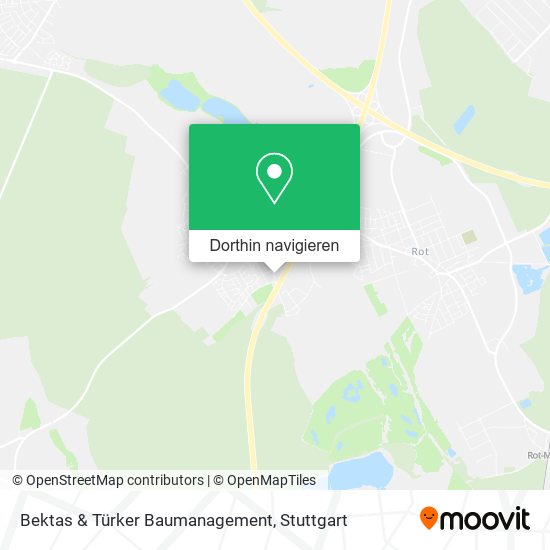 Bektas & Türker Baumanagement Karte