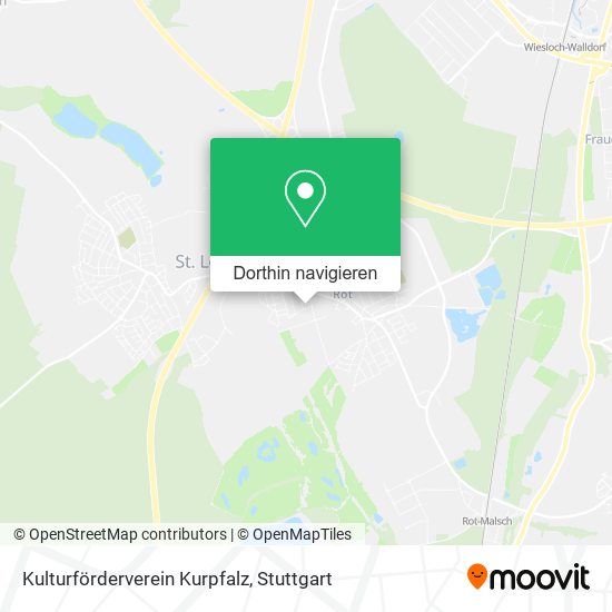 Kulturförderverein Kurpfalz Karte