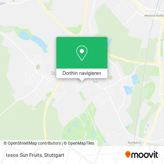 Issos Sun Fruits Karte