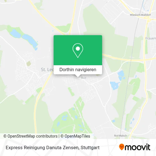 Express Reinigung Danuta Zensen Karte