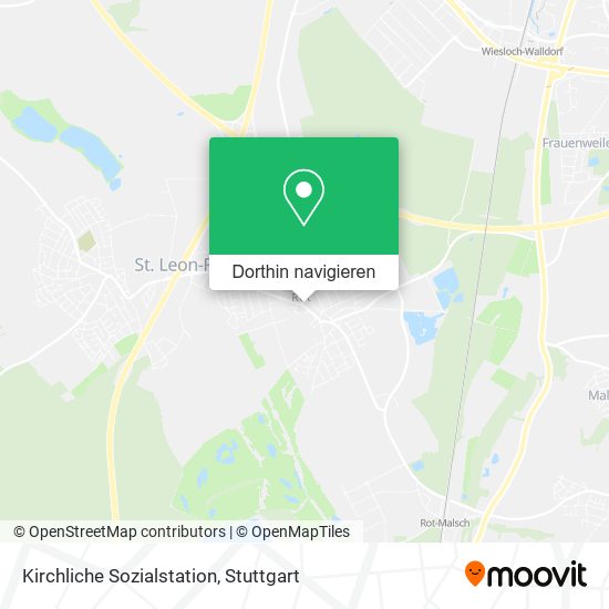 Kirchliche Sozialstation Karte