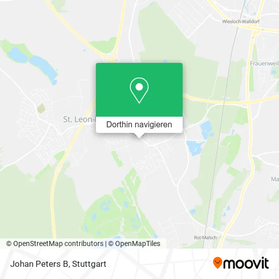 Johan Peters B Karte