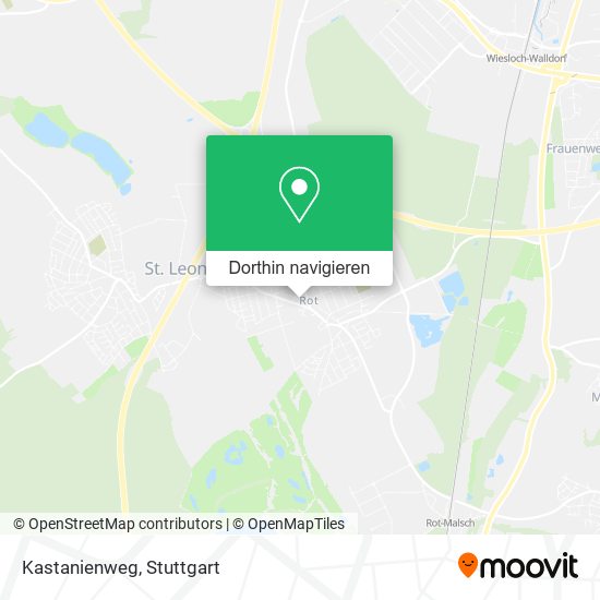 Kastanienweg Karte