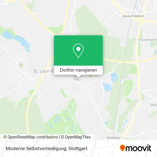 Moderne Selbstverteidigung Karte