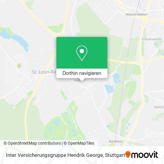 Inter Versicherungsgruppe Hendrik George Karte