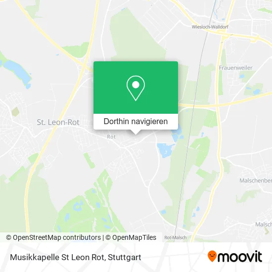 Musikkapelle St Leon Rot Karte