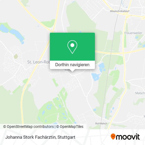 Johanna Stork Fachärztin Karte