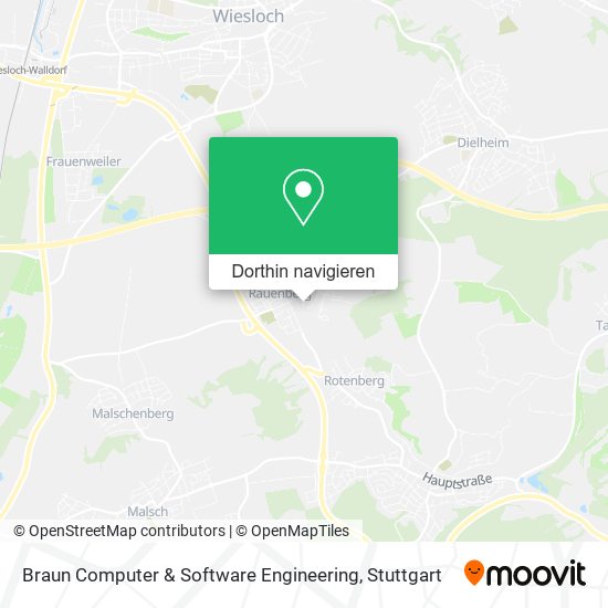 Braun Computer & Software Engineering Karte