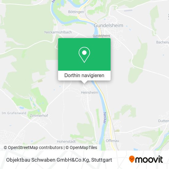 Objektbau Schwaben GmbH&Co.Kg Karte
