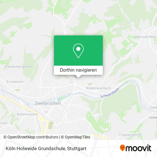 Köln Holweide Grundschule Karte