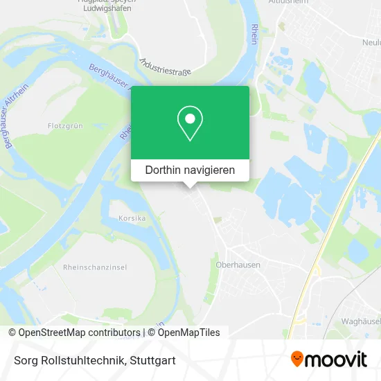 Sorg Rollstuhltechnik Karte