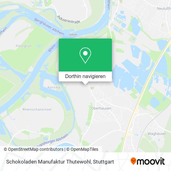 Schokoladen Manufaktur Thutewohl Karte