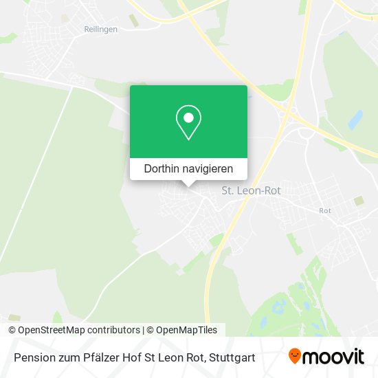 Pension zum Pfälzer Hof St Leon Rot Karte