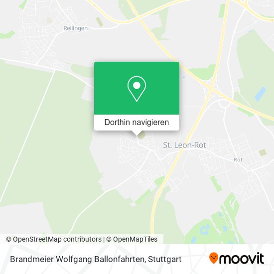 Brandmeier Wolfgang Ballonfahrten Karte