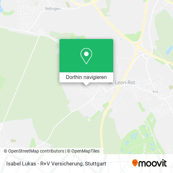 Isabel Lukas - R+V Versicherung Karte