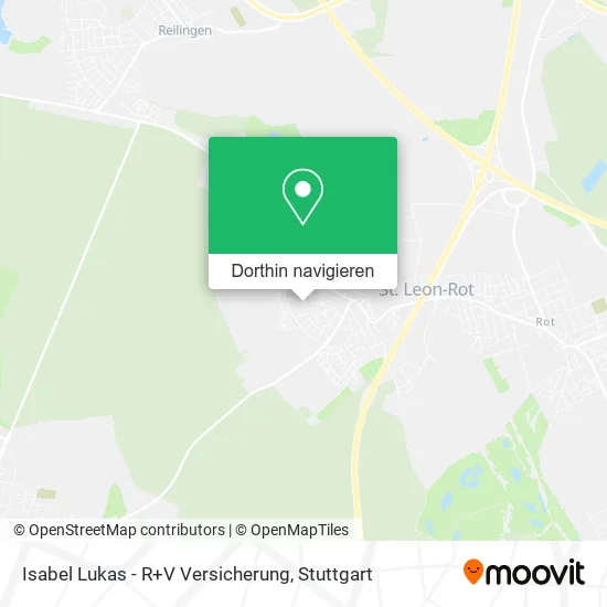 Isabel Lukas - R+V Versicherung Karte