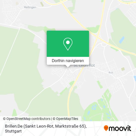 Brillen.De (Sankt Leon-Rot, Marktstraße 65) Karte