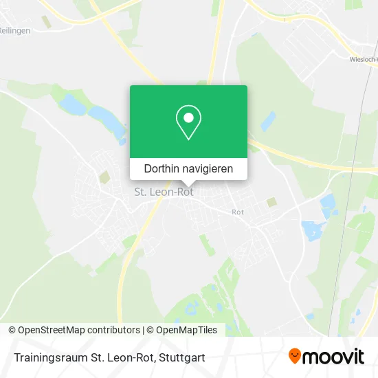 Trainingsraum St. Leon-Rot Karte