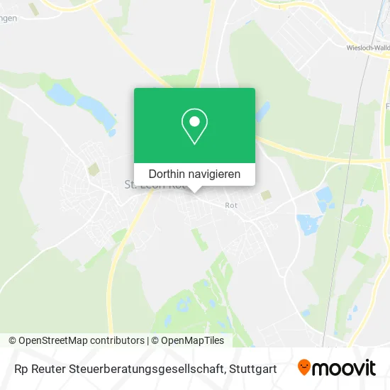 Rp Reuter Steuerberatungsgesellschaft Karte