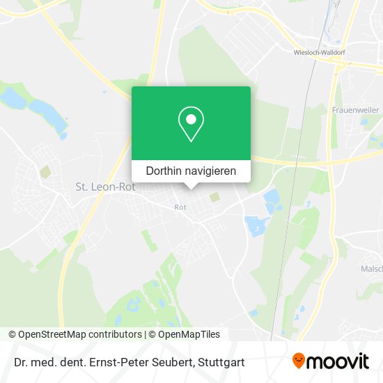 Dr. med. dent. Ernst-Peter Seubert Karte