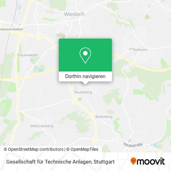 Gesellschaft für Technische Anlagen Karte