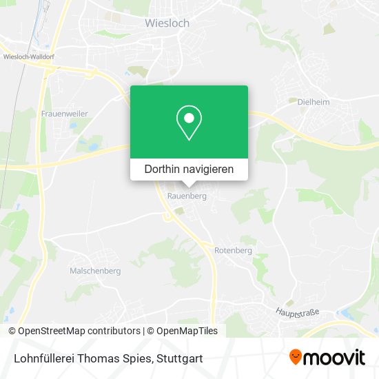 Lohnfüllerei Thomas Spies Karte