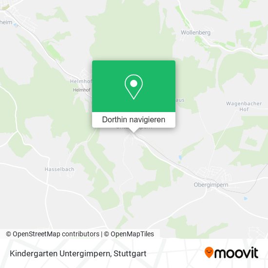 Kindergarten Untergimpern Karte