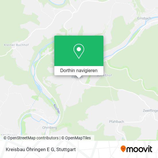 Kreisbau Öhringen E G Karte