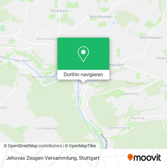 Jehovas Zeugen Versammlung Karte