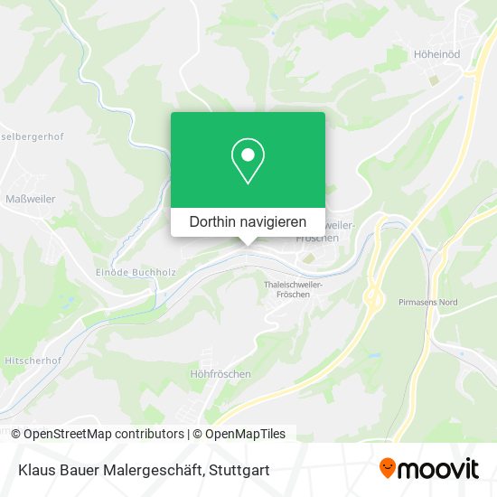 Klaus Bauer Malergeschäft Karte