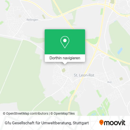 Gfu Gesellschaft für Umweltberatung Karte