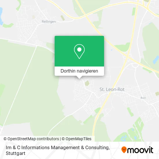 Im & C Informations Management & Consulting Karte