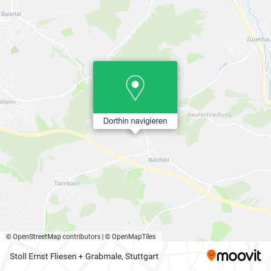 Stoll Ernst Fliesen + Grabmale Karte