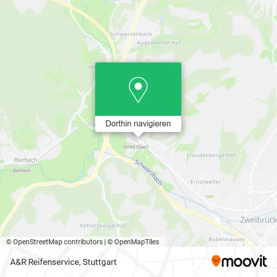 A&R Reifenservice Karte