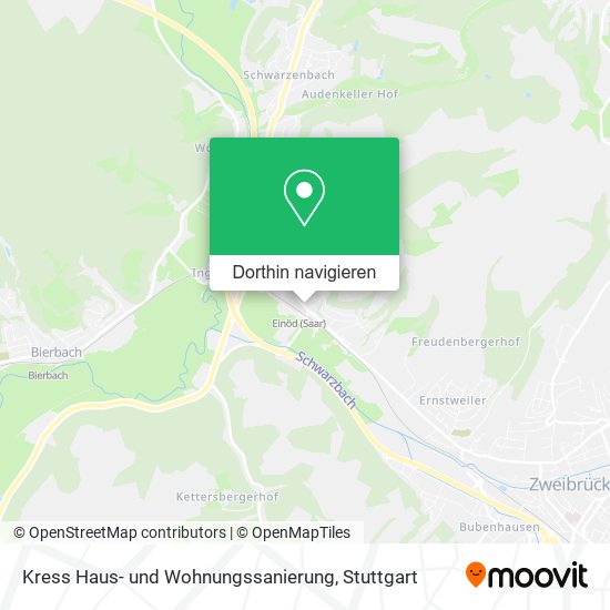 Kress Haus- und Wohnungssanierung Karte